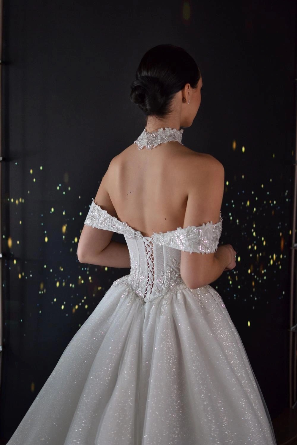 Wedding dress transformation